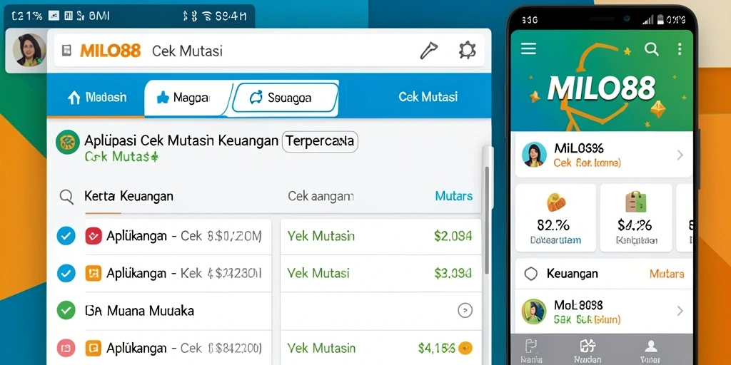 Tampilan antarmuka MILO88 yang informatif dan user-friendly.