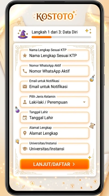 Buat Akun Baru Kostoto Dengan Mudah